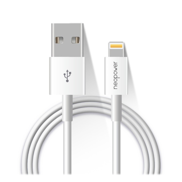 neopower USB-A to Lightning 2.4A 充電線 1M (AL100)